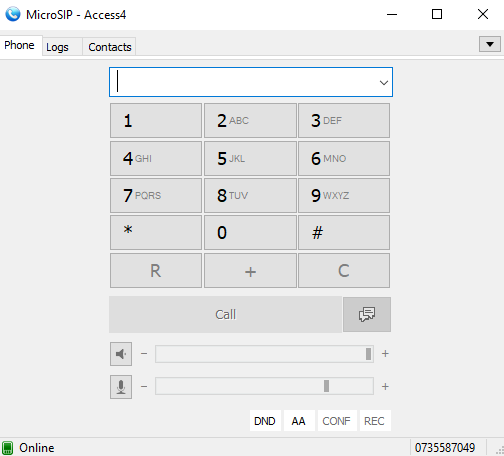 A screenshot of a phone callDescription automatically generated