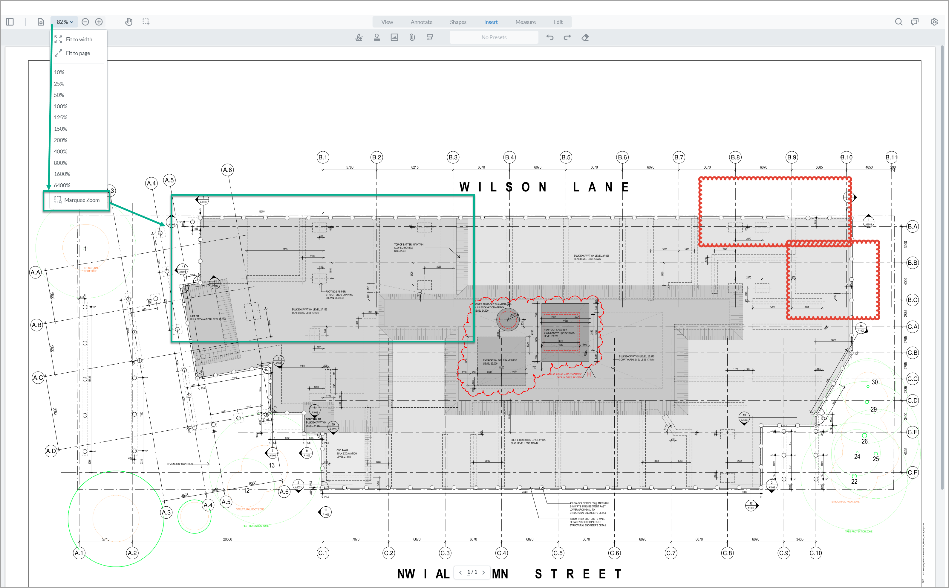 Mark Up Drawings and Documents