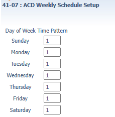 A screenshot of a scheduleDescription automatically generated