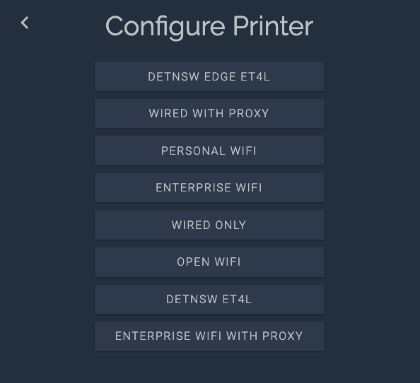 BuildBee configure printer