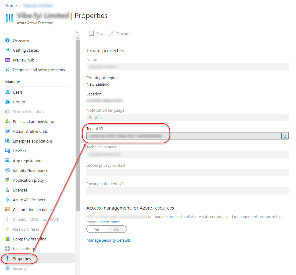 Windows Azure Outlook 365 calendar