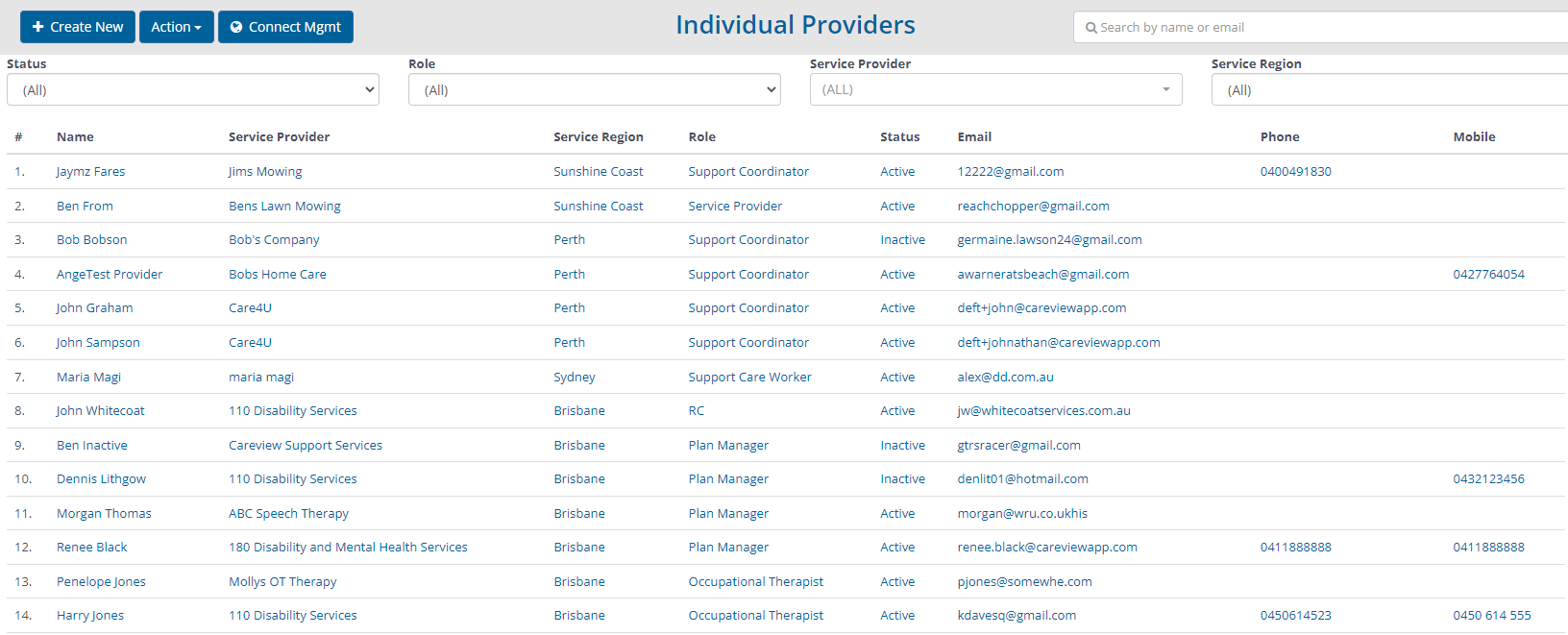 Reactivate an Individual Provider Record