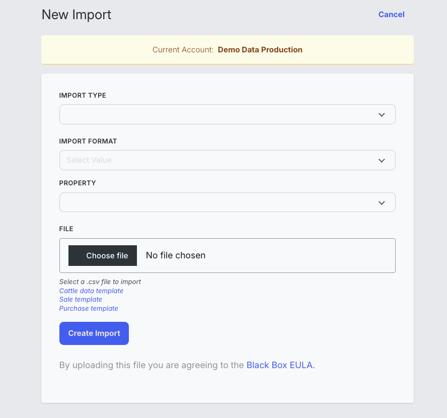 Import Templates